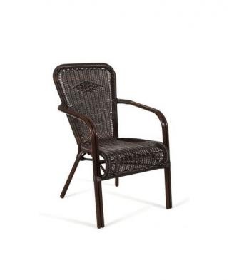 SCAUN DE TERASA ROSA DARK